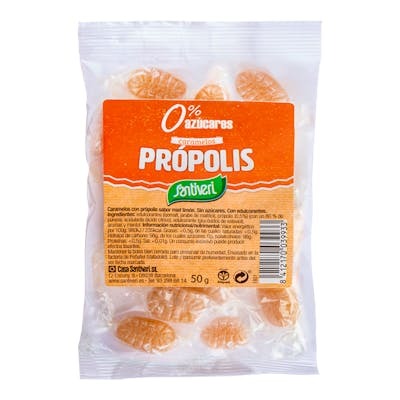 SANTIVERI Caramels de Propolis BIO 50g SANTIVERI Caramels de Propolis BIO 50g