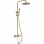 Edouard Rousseau Colonne de douche DODDY avec robinetterie thermostatique Laiton brossé