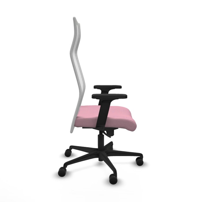 Piqueras y Crespo Chaise de Bureau Albacete Rose et Blanc Piqueras y Crespo Chaise de Bureau Albacete Rose et Blanc