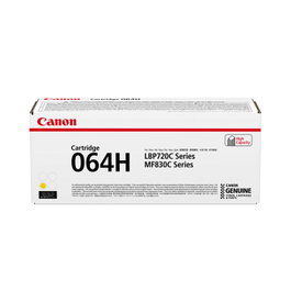 Canon 4932C001 Cartouche Toner 064H Jaune Haute Capacité 10400 Pages