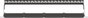 MicroConnect PP-004 Panneau de brassage 19" UTP Catégorie 6, 24 ports double, terminaison IDC