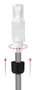 Nanocable Connecteur RJ45 UTP Cat.6A Auto-Crimpable - Sans Outil, Reutilisable, Compatible Cat.5/5e/6/6A (10 Uds) 13x14x50 mm
