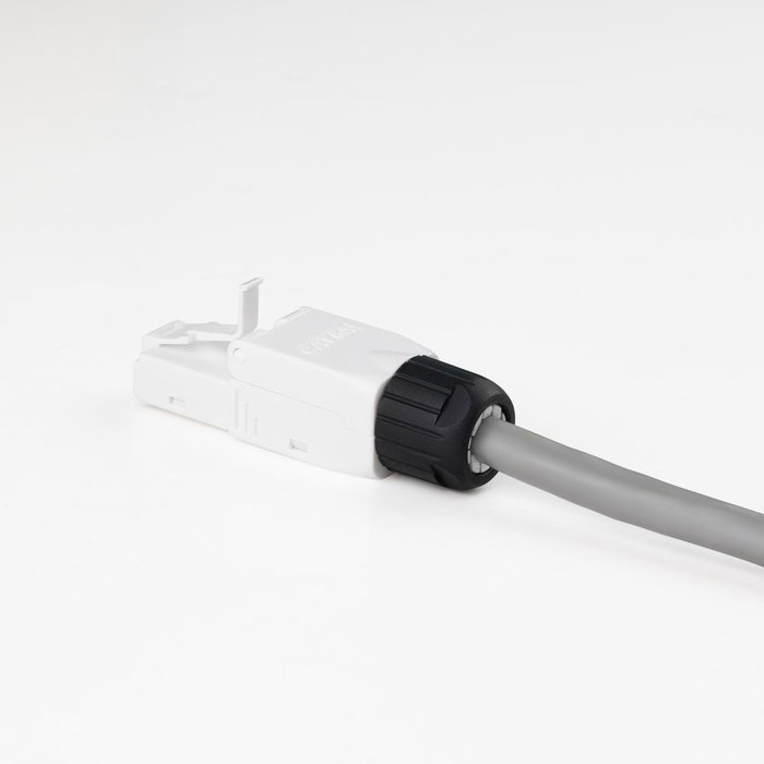 Nanocable Connecteur RJ45 UTP Cat.6A Auto-Crimpable - Sans Outil, Reutilisable, Compatible Cat.5/5e/6/6A (10 Uds) 13x14x50 mm Nanocable Connecteur RJ45 UTP Cat.6A Auto-Crimpable - Sans Outil, Reutilisable, Compatible Cat.5/5e/6/6A (10 Uds) 13x14x50 mm