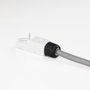 Nanocable Connecteur RJ45 UTP Cat.6A Auto-Crimpable - Sans Outil, Reutilisable, Compatible Cat.5/5e/6/6A (10 Uds) 13x14x50 mm