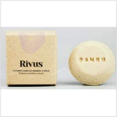 BANBU Rivus Shampoing Solide Cheveux Normaux à Secs 75G Eco BANBU Rivus Shampoing Solide Cheveux Normaux à Secs 75G Eco