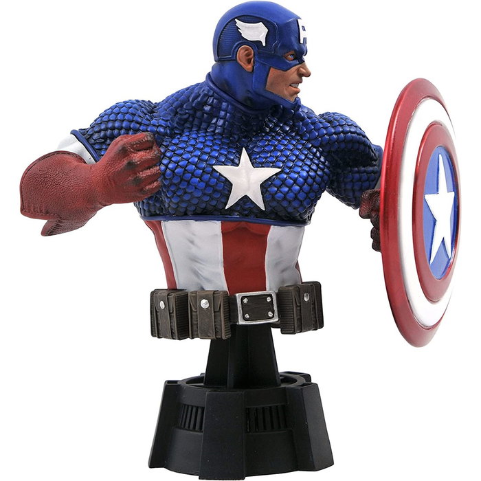Diamond Select Toys Buste Captain America Marvel Animated