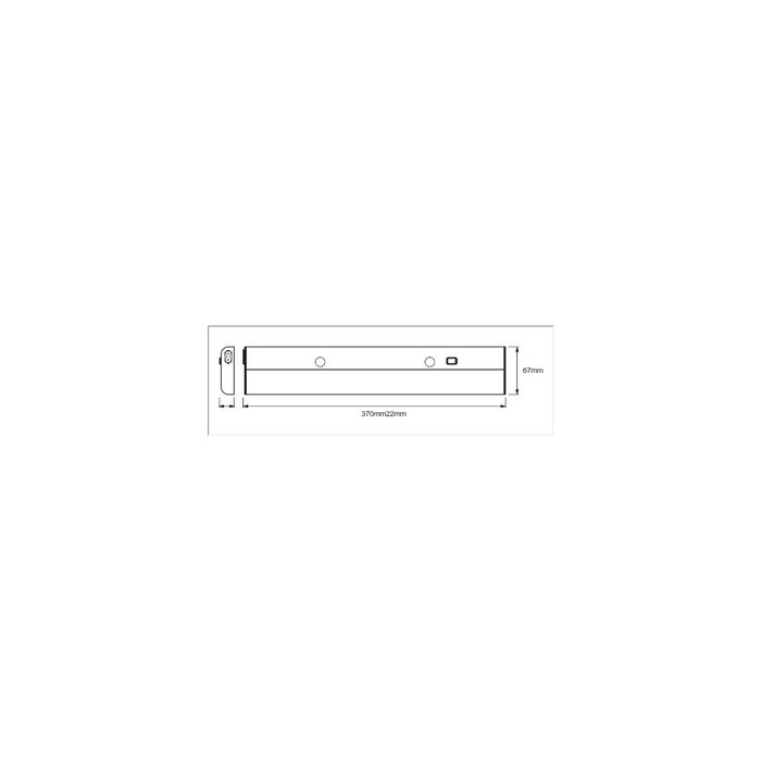 Ledvance Luminaria LED linéaire 6W 320Lm 4000K IP20