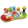 Tachan My First Piano avec Animaux Pop-Up - Piano Musical Éducatif avec Microphone, 15 Mélodies, 4 Touches et 4 Personnages Animaux - Multilingue, pour Enfants à Partir de 12 Mois