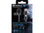 Sandberg Microphone USB Clip Streamer - Micro-cravatte avec fixation pour streaming, réunions en ligne et haute qualité vocale