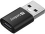 Sandberg Microphone USB Clip Streamer - Micro-cravatte avec fixation pour streaming, réunions en ligne et haute qualité vocale