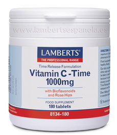 LAMBERTS Vitamina C 1000 mg Libération Soutenue 180 comprimés