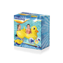 Bestway 34151 Bateau Gonflable Enfant Canard avec Son 109x99 cm +3 Ans Piscine Plage