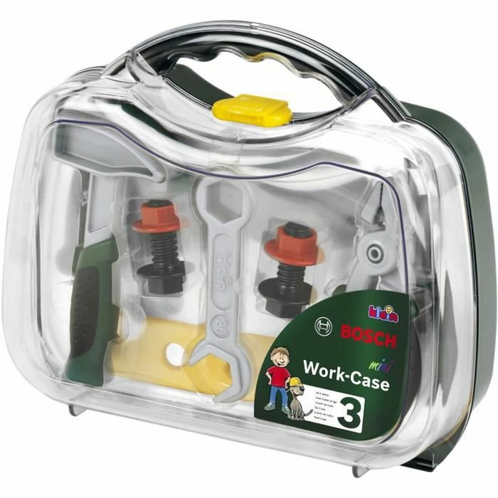 Klein Mallette d'outils transparente Bosch avec accessoires Klein Mallette d'outils transparente Bosch avec accessoires