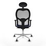 Piqueras y Crespo Chaise de Bureau Jorquera 1D086G1 Bleu clair