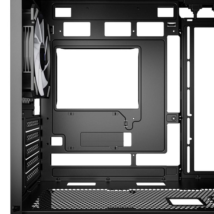 Sharkoon MK3 RGB Boîtier PC Gaming Micro-ATX avec 4 Ventilateurs RGB et Panneau en Verre