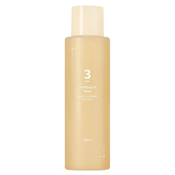 Numbuzin No.3 Super Glowing Essence Lotion Visage 200 ml Soin Brillance Numbuzin No.3 Super Glowing Essence Lotion Visage 200 ml Soin Brillance