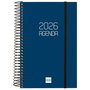 Agenda Finocam OPAQUE Bleu 11,7 x 18,1 cm 2026