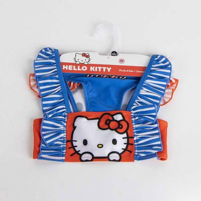 Bas de Bikini Pour Filles Hello Kitty Rouge