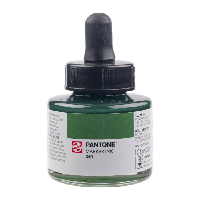 Talens | Pantone Encre pour marqueur 30 ml 349 Talens | Pantone Encre pour marqueur 30 ml 349