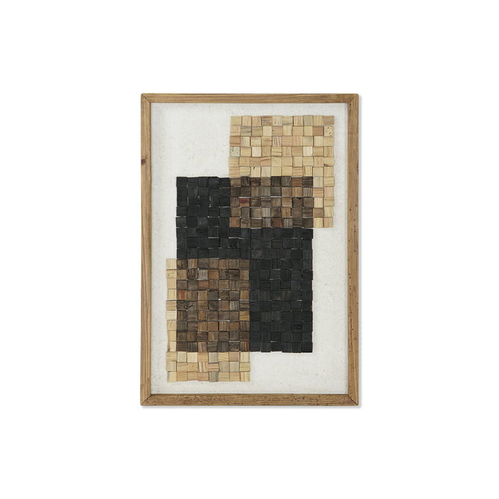 DKD Home Decor Cadre Verre et Bois Recyclé 42 x 4 x 62 cm DKD Home Decor Cadre Verre et Bois Recyclé 42 x 4 x 62 cm