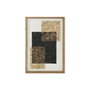 DKD Home Decor Cadre Verre et Bois Recyclé 42 x 4 x 62 cm