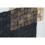 DKD Home Decor Cadre Verre et Bois Recyclé 42 x 4 x 62 cm