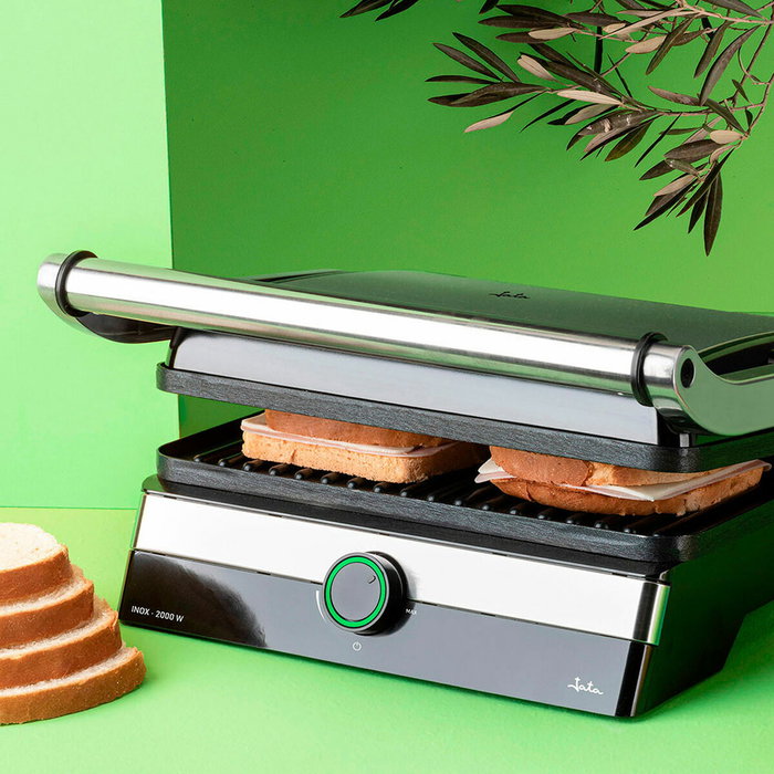 Grill JATA JEGR1596 Gris 2000 W