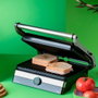Appareil à Sandwich Gril JATA JEGR1596 Gris 2000 W