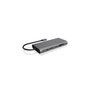 Icy ICY BOX IB-DK4050-CPD Docking Station 12-en-1 USB-C 100W PD Anthracite