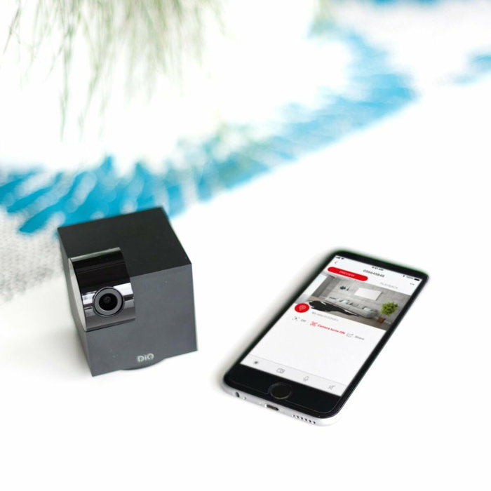 Dio Connected Home DIOCAM-RI01 Caméra de surveillance HD Rotative Wi-Fi