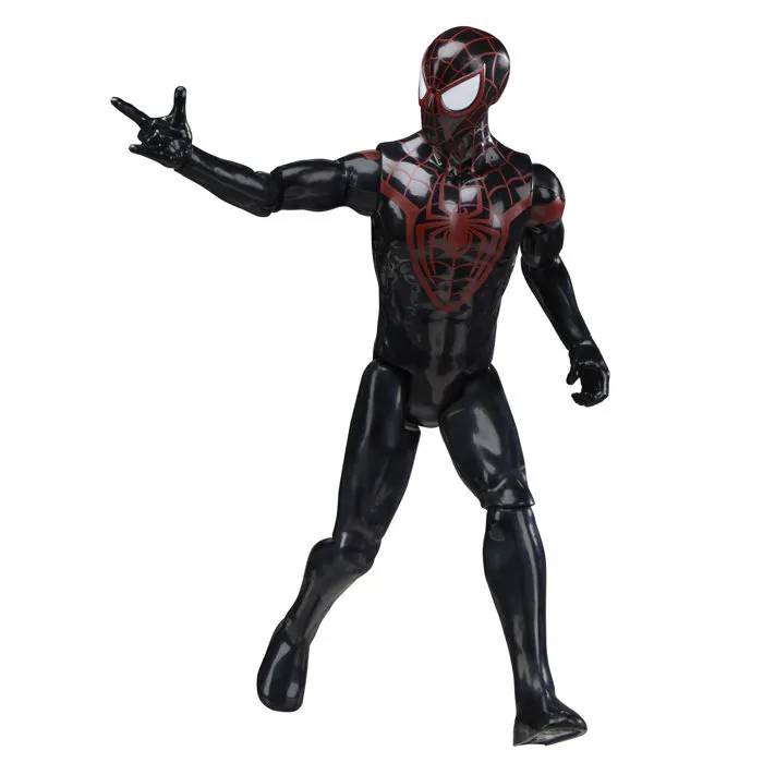 Hasbro Marvel Titan Series Figurine Miles Morales Spider-Man 30 cm, jouet de super-héros pour enfants à partir de 4 ans