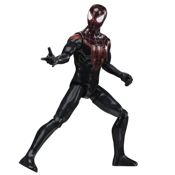 Hasbro Marvel Titan Series Figurine Miles Morales Spider-Man 30 cm, jouet de super-héros pour enfants à partir de 4 ans