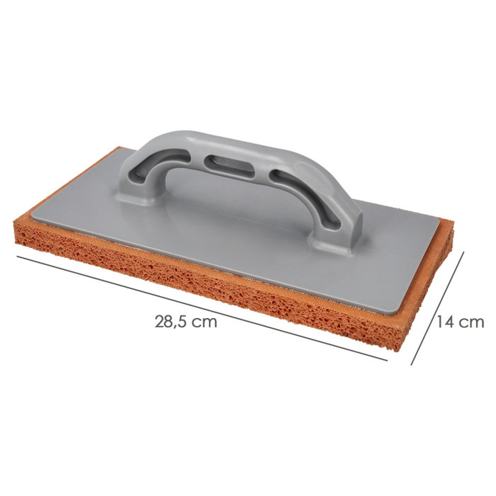 WOLFPACK LINEA PROFESIONAL Talocha Espuma Naranja Mango De Fibra 14x28 cm