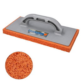 WOLFPACK LINEA PROFESIONAL Talocha Espuma Naranja Mango De Fibra 14x28 cm