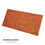 WOLFPACK LINEA PROFESIONAL Talocha Espuma Naranja Mango De Fibra 14x28 cm