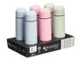 KINVARA Lot de 12 Thermos en Acier Inoxydable Tactile Doux 500ml - Assortiment 3 Couleurs