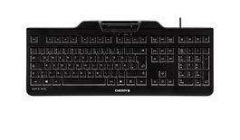 Cherry KCSCB / JK-A0100DE-2 Clavier mécanique QWERTZ allemand avec switch MX en noir