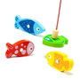 Molto - Jeu de pêche en bois pour enfants - 22 x 22 x 8.5 cm - Âge recommandé : 3 ans - Sans piles - Langues : espagnol, anglais