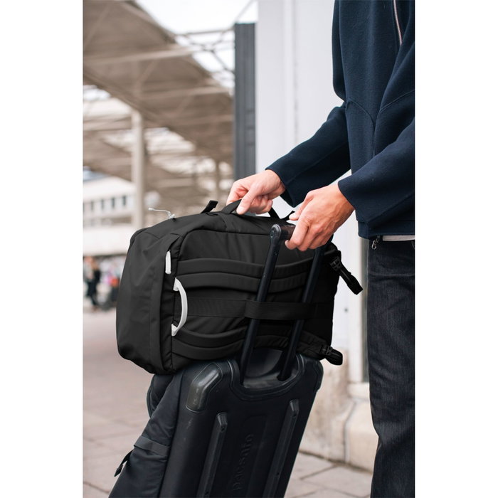 Pacsafe GO Carry-on Backpack 44L Jet Black