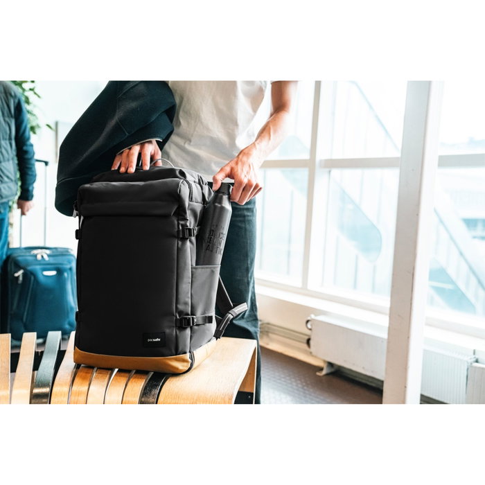Pacsafe GO Carry-on Backpack 44L Jet Black