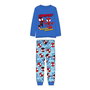 Cerdá - Pyjama Long en Jersey avec Motif Spiderman - Taille 3 Ans - Coloris Bleu