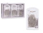PINCELLO Set 100 Clips Silver PEQ