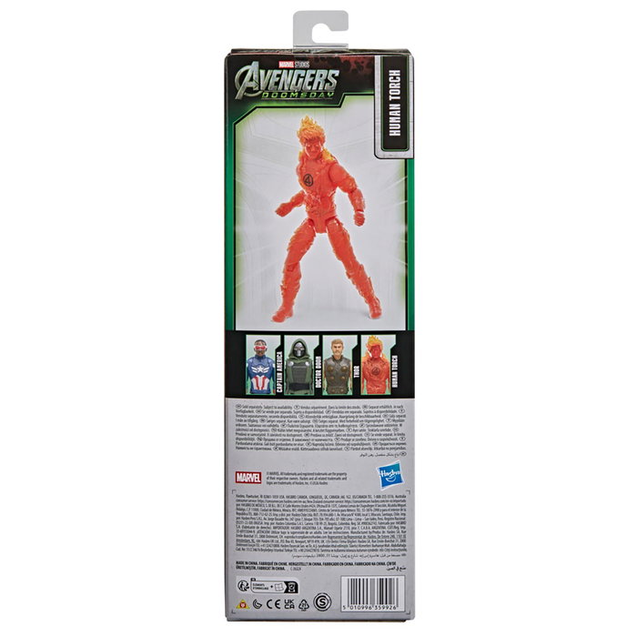 Hasbro Human Torch Avengers Doomsday Hasbro Human Torch Avengers Doomsday