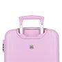 Hello Kitty Valise trolley ABS 55 cm 4 roues doubles, avec caisse à combinaison latérale et organisateur intérieur