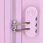 Hello Kitty Valise trolley ABS 55 cm 4 roues doubles, avec caisse à combinaison latérale et organisateur intérieur