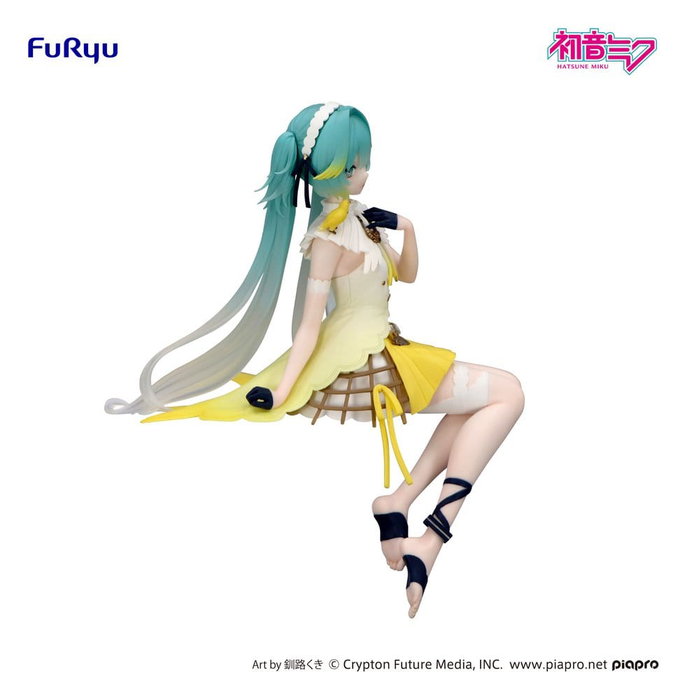 Furyu Hatsune Miku Noodle Stopper Canary Bird Statuette PVC