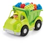 ECOIFFIER - Abrick 1483X6 - Camion de Transport avec Chef de Chantier et Briques - Jouet d'Éveil dès 18 Mois