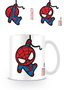 Pyramid International Taza Kawaii Spiderman Marvel Gefühlten Design, 315ml de capacité.