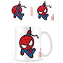 Pyramid International Taza Kawaii Spiderman Marvel Gefühlten Design, 315ml de capacité.