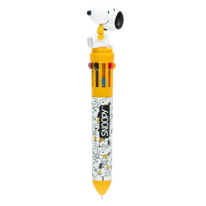 ERIK - Stylo 3D 10 couleurs Lazy Days Snoopy - Personnage en PVC